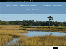 Tablet Screenshot of eastcoastgolfmanagement.com